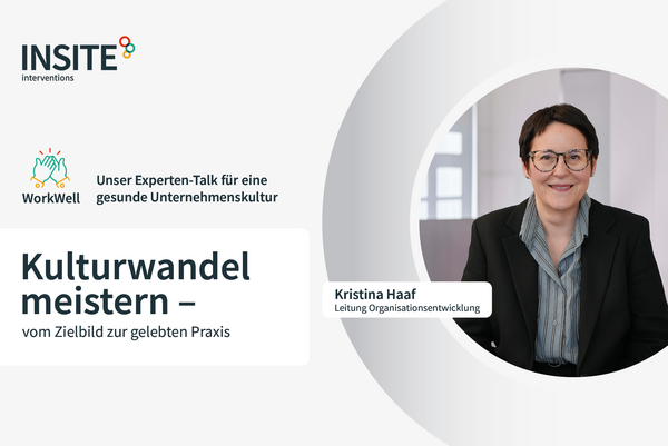 Veranstaltungsbild von WorkWell mit Speakerin Kristina Haaf.