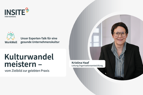 Veranstaltungsbild von WorkWell mit Speakerin Kristina Haaf.
