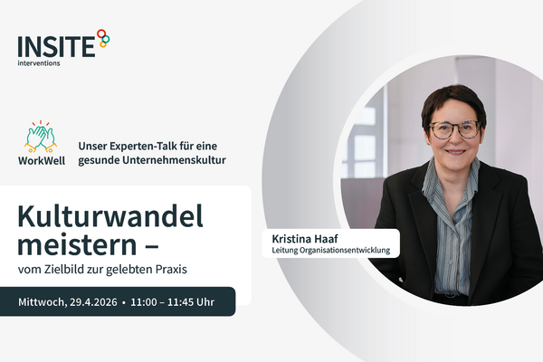 Veranstaltungsbild von WorkWell mit Speakerin Kristina Haaf.