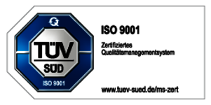Siegel TÜV Süd ISO 9001